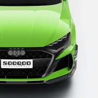 SOOQOO Carbon Canards voor Audi RS3 8Y (LCI)