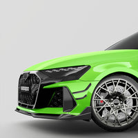 SOOQOO Carbon Canards voor Audi RS3 8Y (LCI)