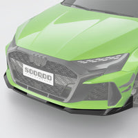 SOOQOO Carbon Front Splitter voor Audi RS3 8Y (LCI)