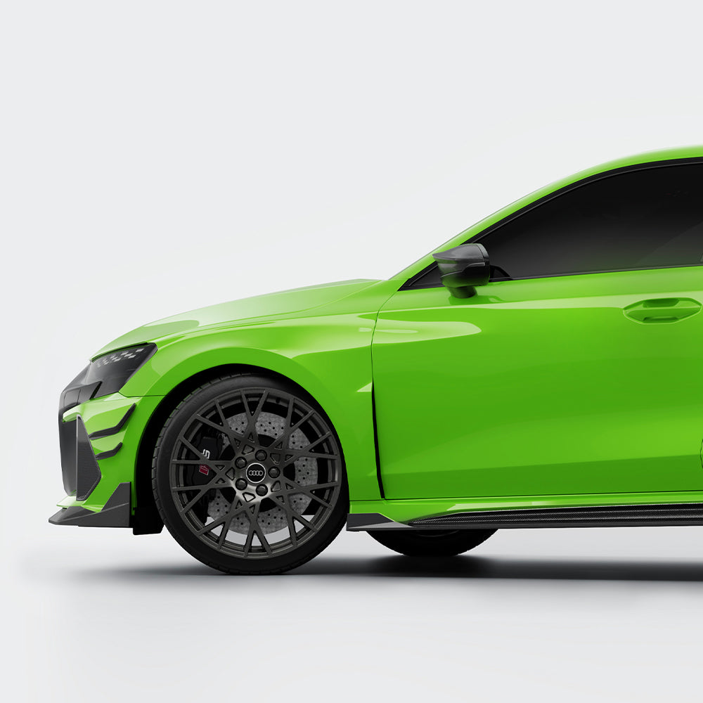 SOOQOO Carbon Spiegelkappen voor Audi RS3 8Y (met lane assist)