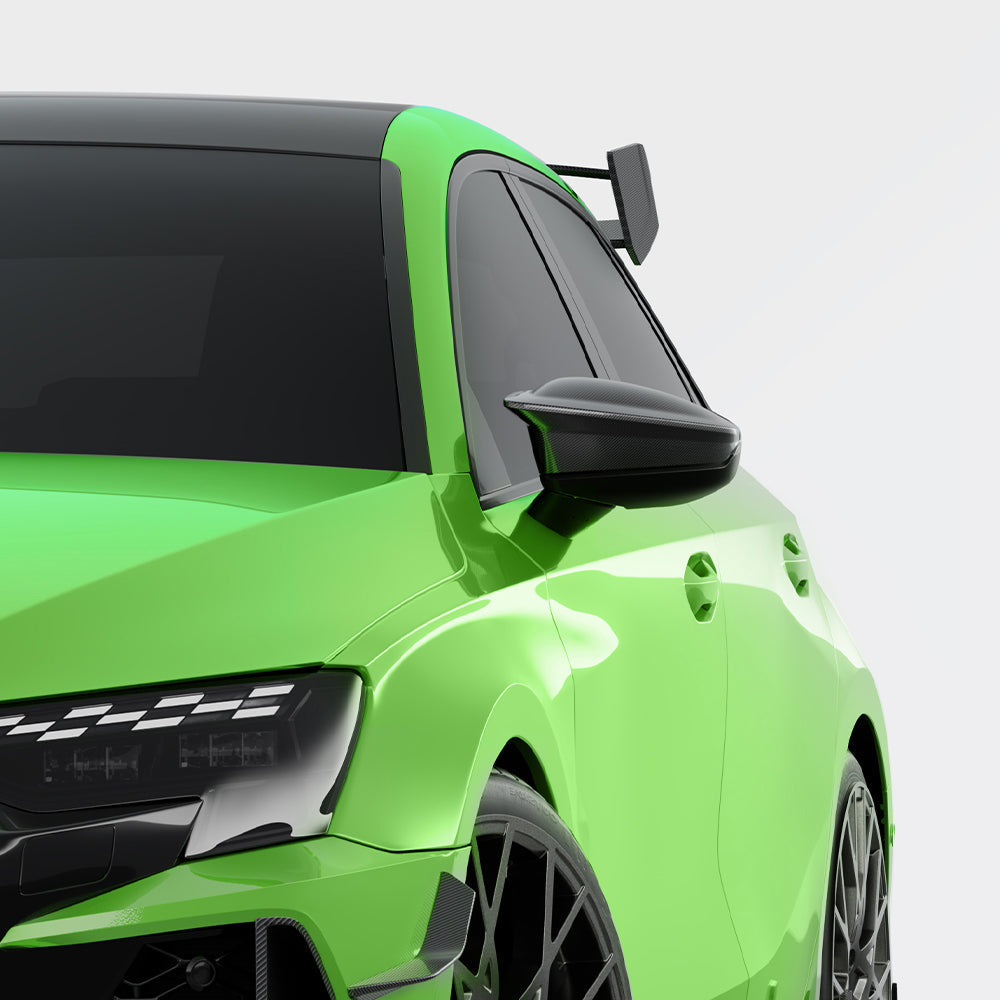 SOOQOO Carbon Spiegelkappen voor Audi RS3 8Y (met lane assist)