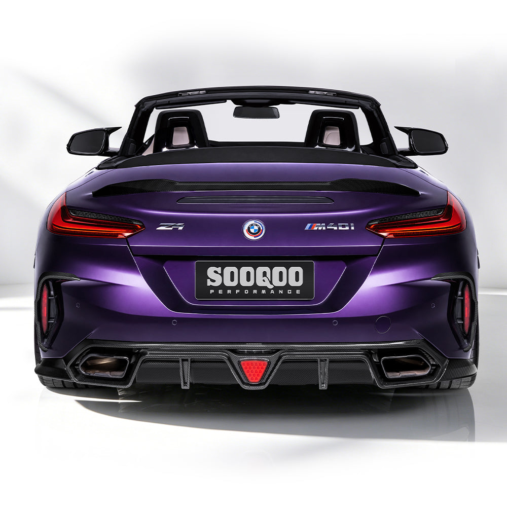 SOOQOO Carbon Diffuser voor BMW Z4 G29