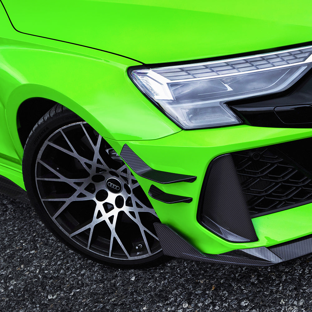 SOOQOO Carbon Canards voor Audi RS3 8Y (LCI)