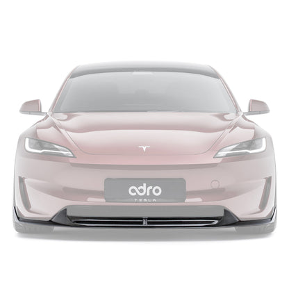 Adro Carbon Front Splitter voor Tesla Model 3 Highland Performance