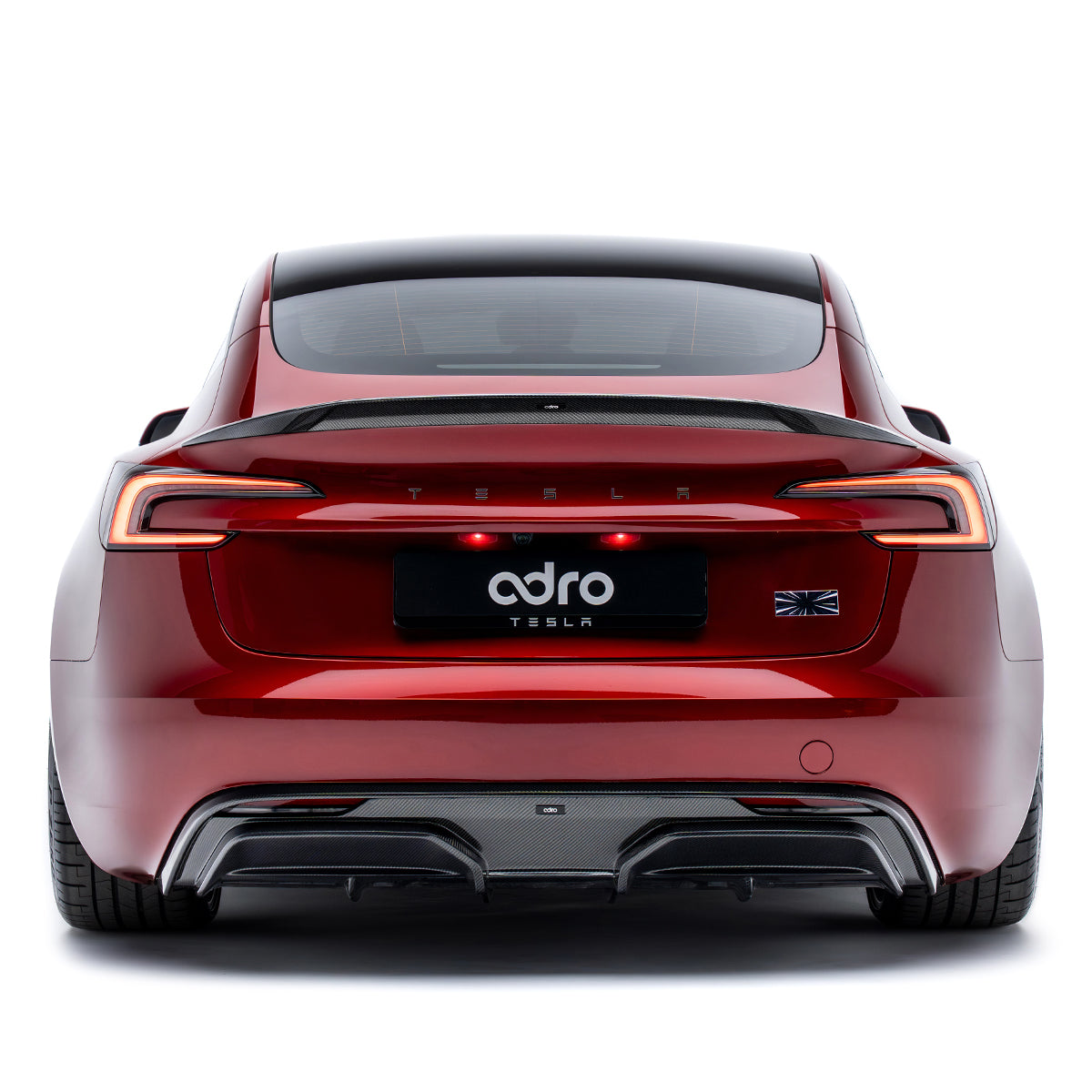 Adro Carbon Diffuser voor Tesla Model 3 Highland Performance
