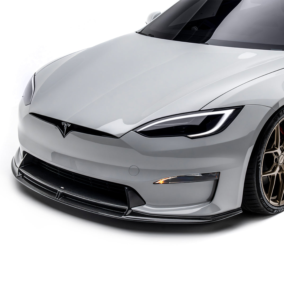 Adro Prepreg Carbon Front Splitter voor Tesla Model S