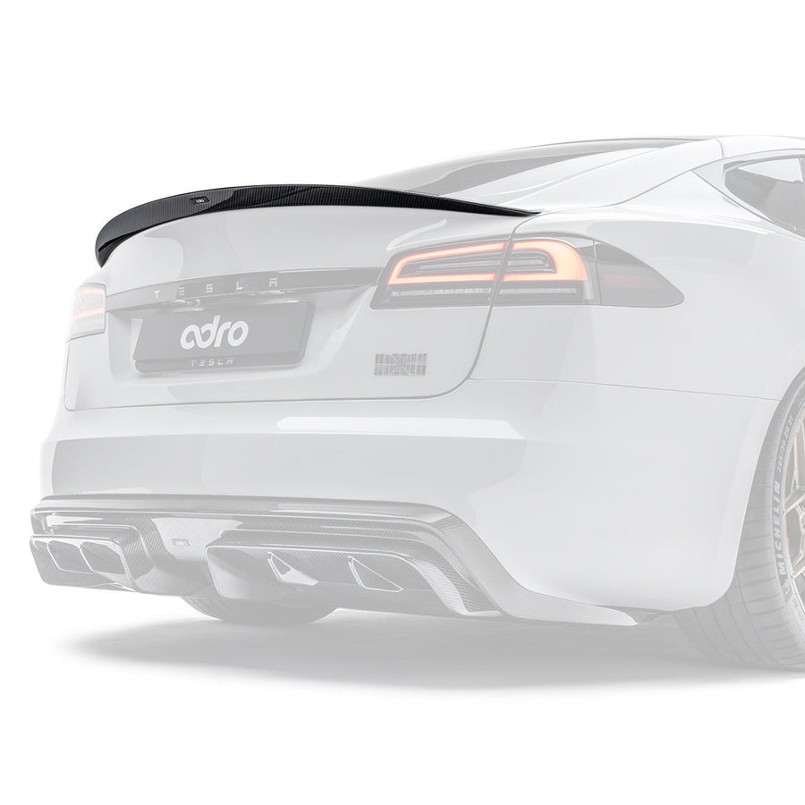 Adro Prepreg Carbon Spoiler voor Tesla Model S