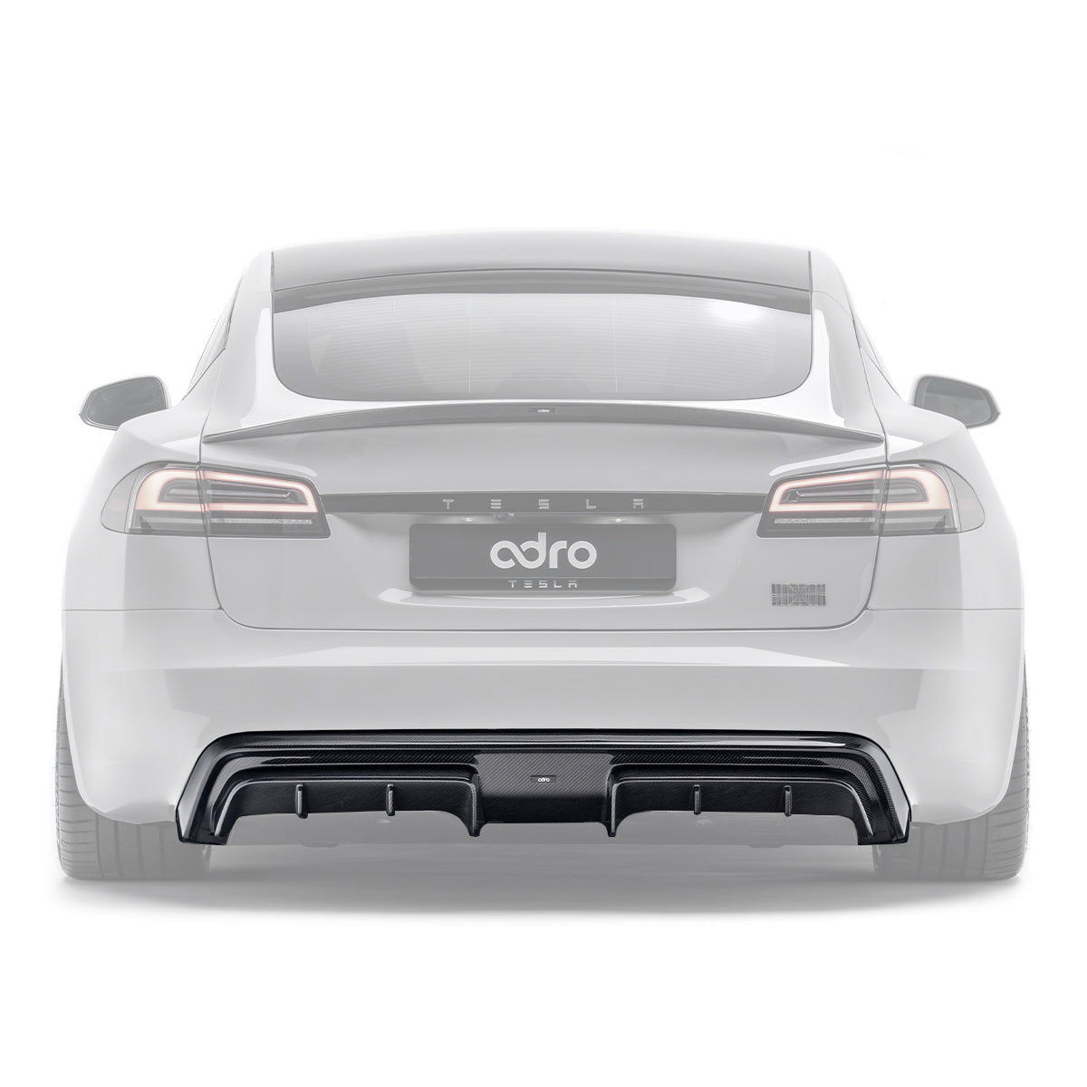Adro Prepreg Carbon Diffuser voor Tesla Model S