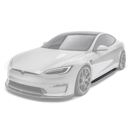 Adro Prepreg Carbon Side Skirts voor Tesla Model S