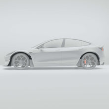 RevoZport Carbon Wielkast Trims voor Tesla Model 3