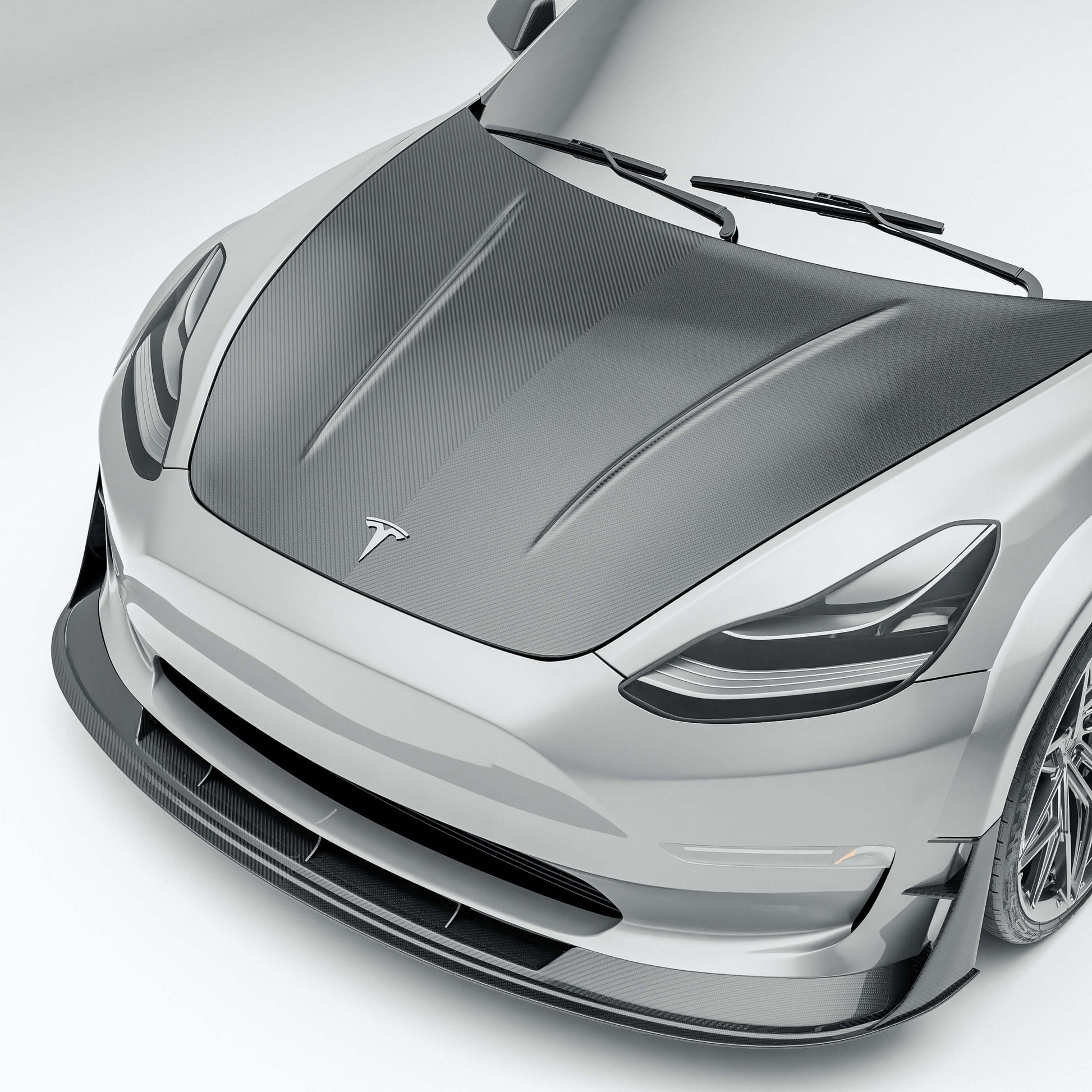 RevoZport Carbon Motorkap voor Tesla Model 3