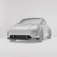 RevoZport Carbon Front Splitter voor Tesla Model Y Juniper