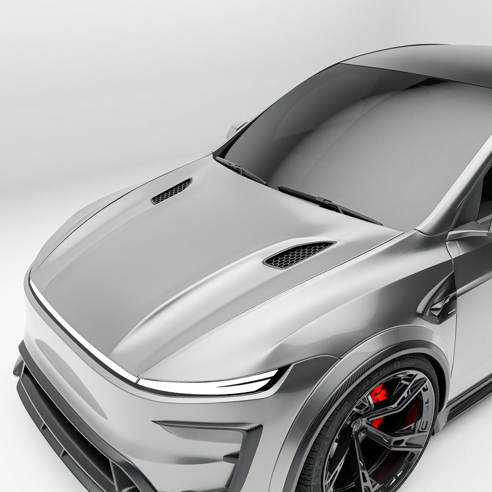 RevoZport Carbon Motorkap voor Tesla Model Y Juniper