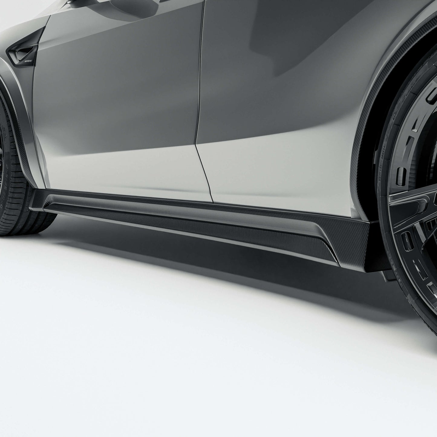 RevoZport Carbon Side Skirts voor Tesla Model Y Juniper