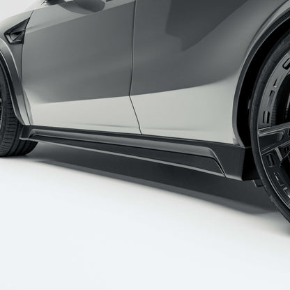 RevoZport Carbon Side Skirts voor Tesla Model Y Juniper