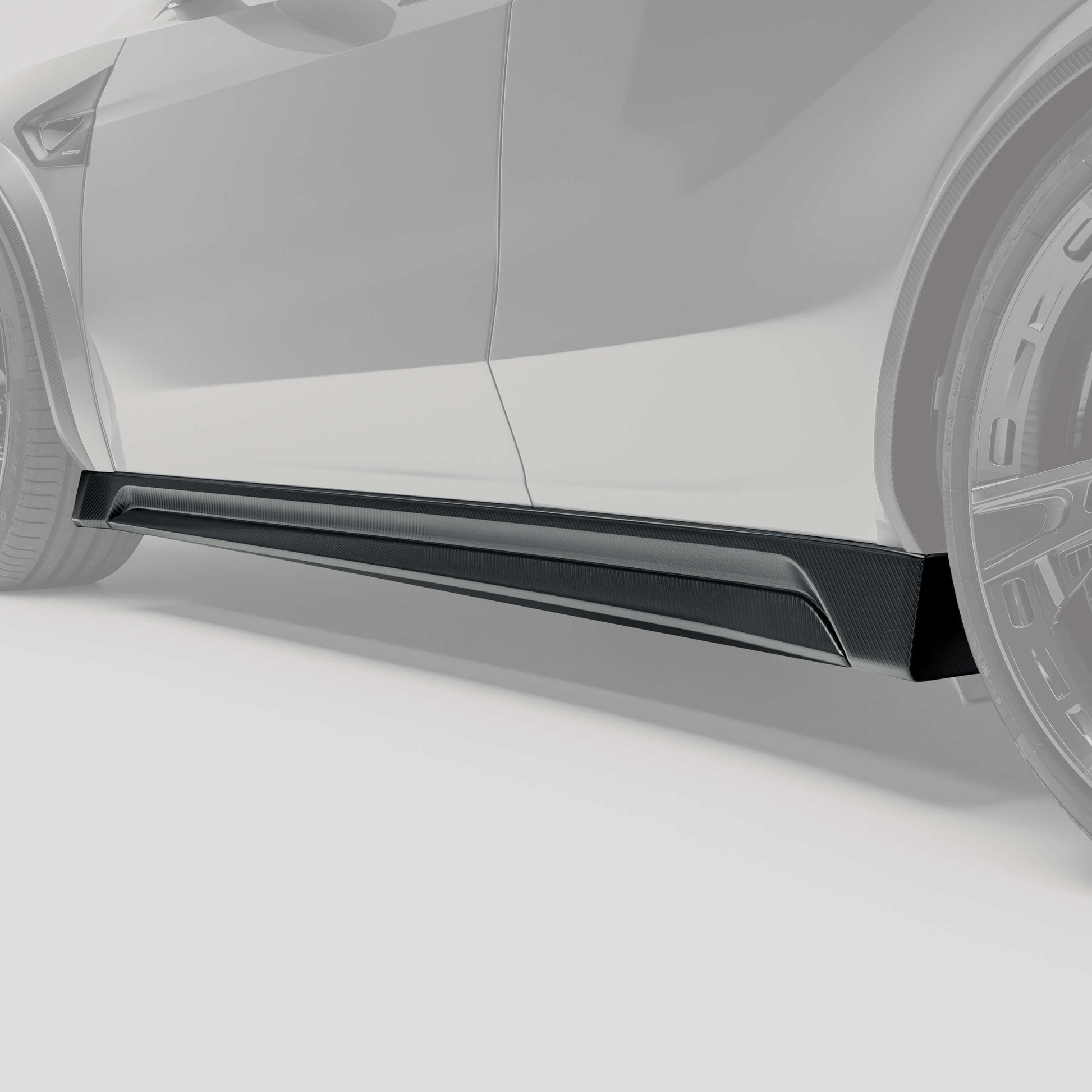 RevoZport Carbon Side Skirts voor Tesla Model Y Juniper