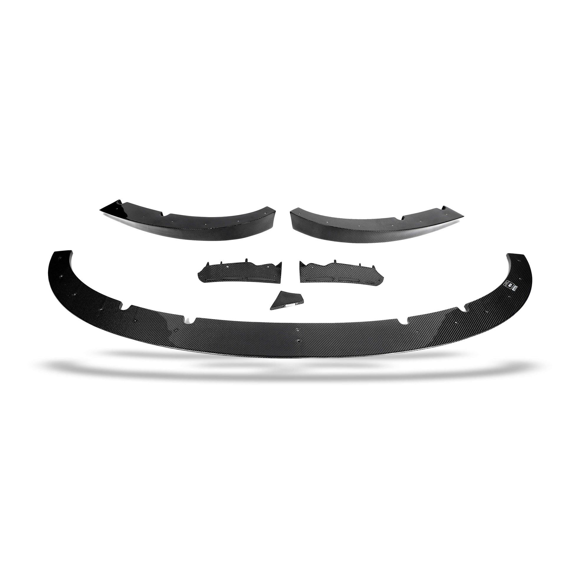 RevoZport Carbon Front Splitter voor Tesla Model Y
