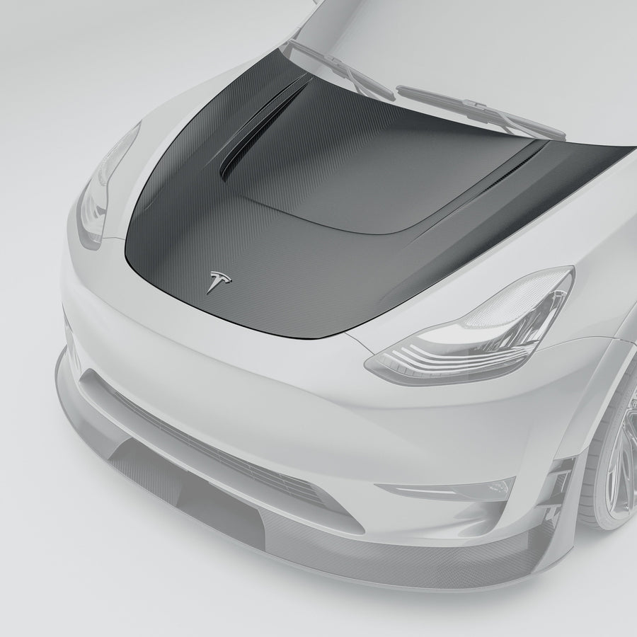RevoZport Carbon Motorkap voor Tesla Model Y