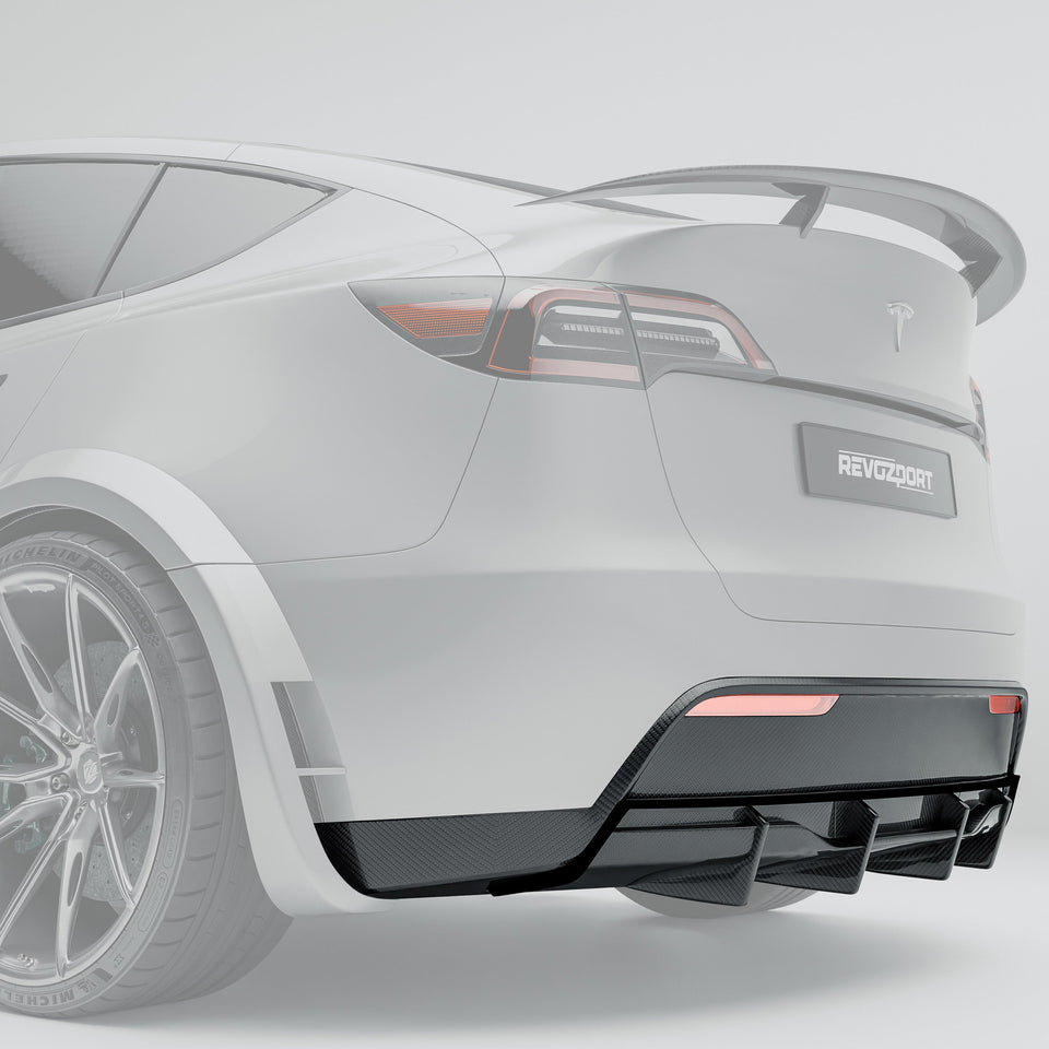 RevoZport Carbon Diffuser voor Tesla Model Y