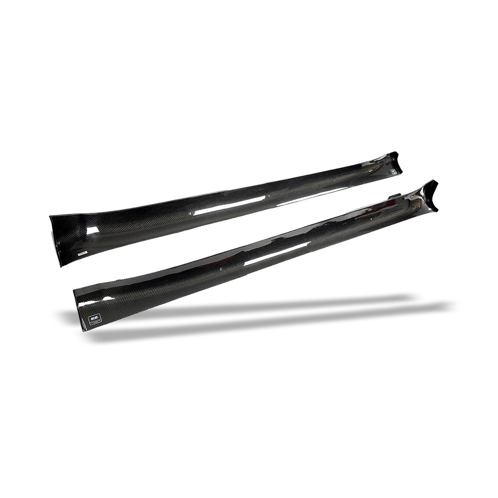 RevoZport Carbon Side Skirts voor Tesla Model Y