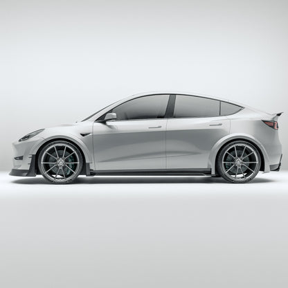 RevoZport Carbon Wielkast Trims voor Tesla Model Y (2021-2024)