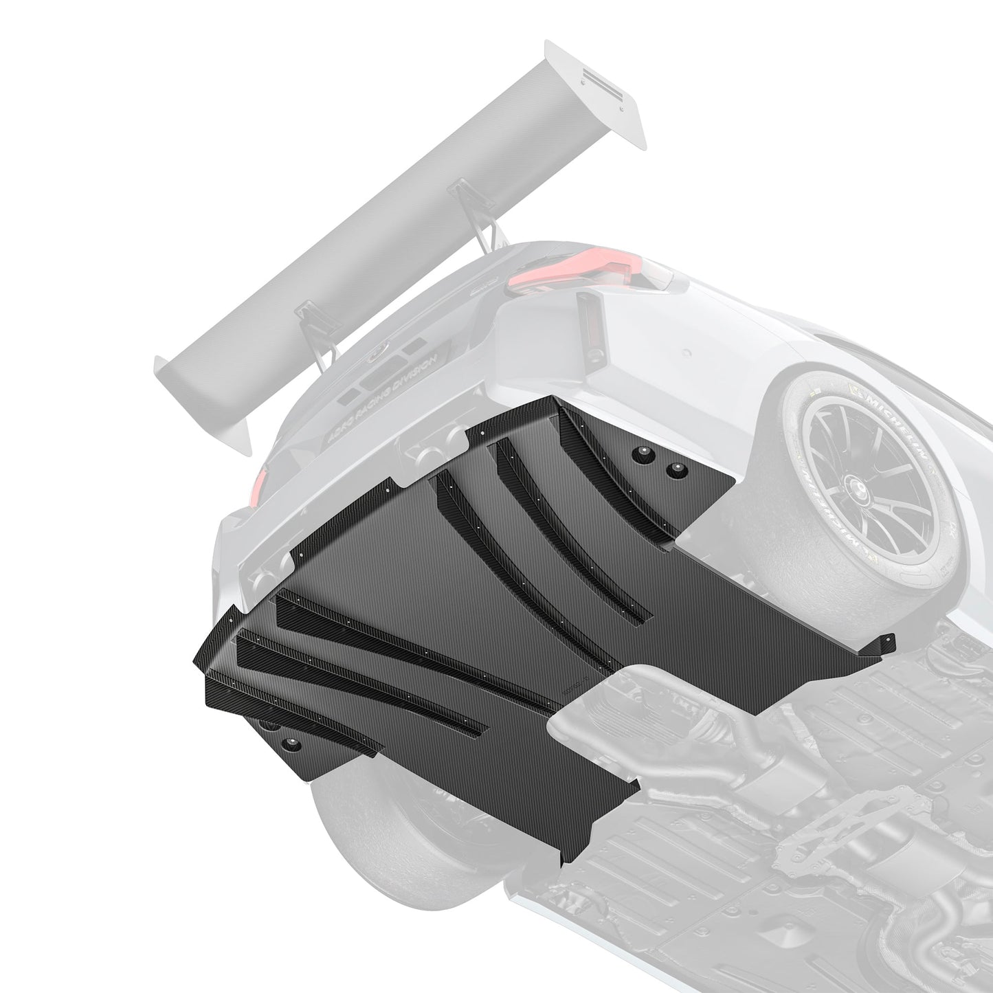 Adro Prepreg Carbon Diffuser voor BMW G87 M2