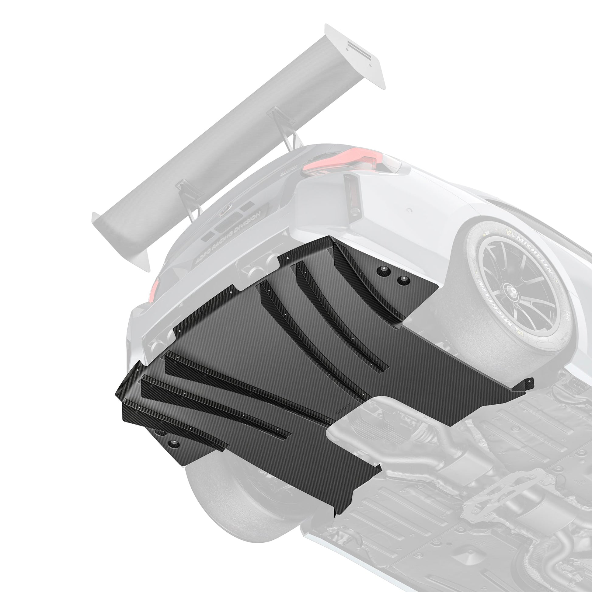 Adro Prepreg Carbon Diffuser voor BMW G87 M2