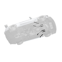 Adro Prepreg Carbon Underbody Vanes voor BMW G87 M2 Undervanes