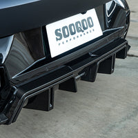 SOOQOO Carbon Diffuser voor BMW XM G09