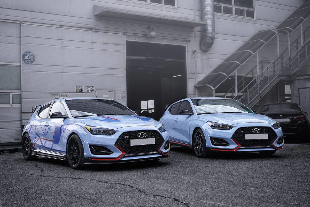 Adro Carbon Front Splitter voor Hyundai Veloster N V1