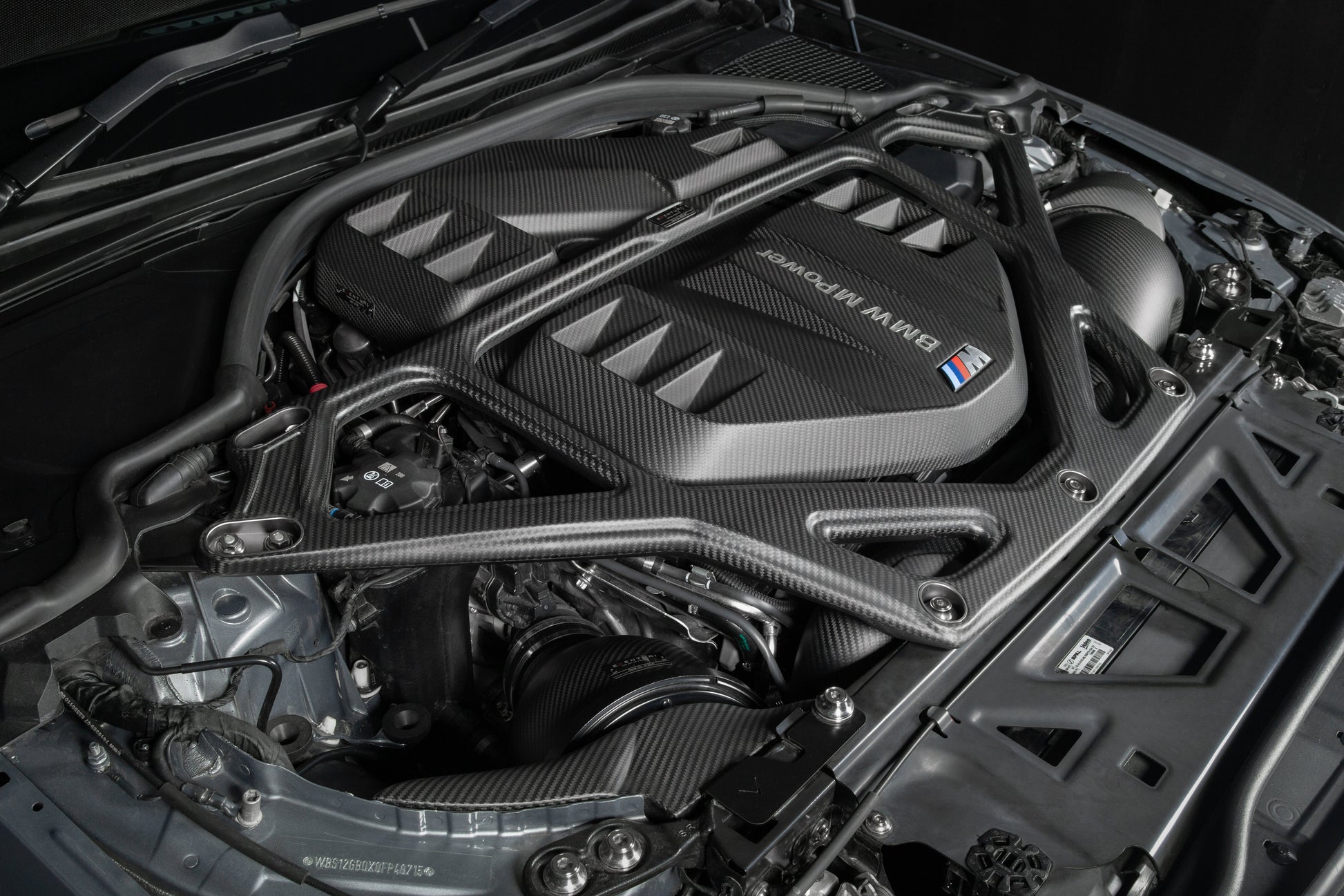 Eventuri Carbon Strutbar voor BMW G8X M2/M3/M4/CSL — Matte