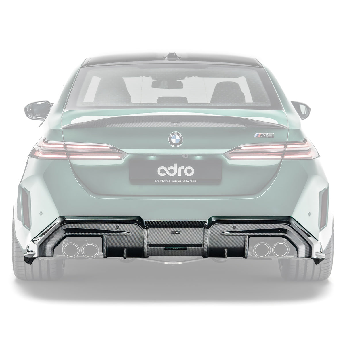Adro Prepreg Carbon Diffuser voor BMW G90 M5