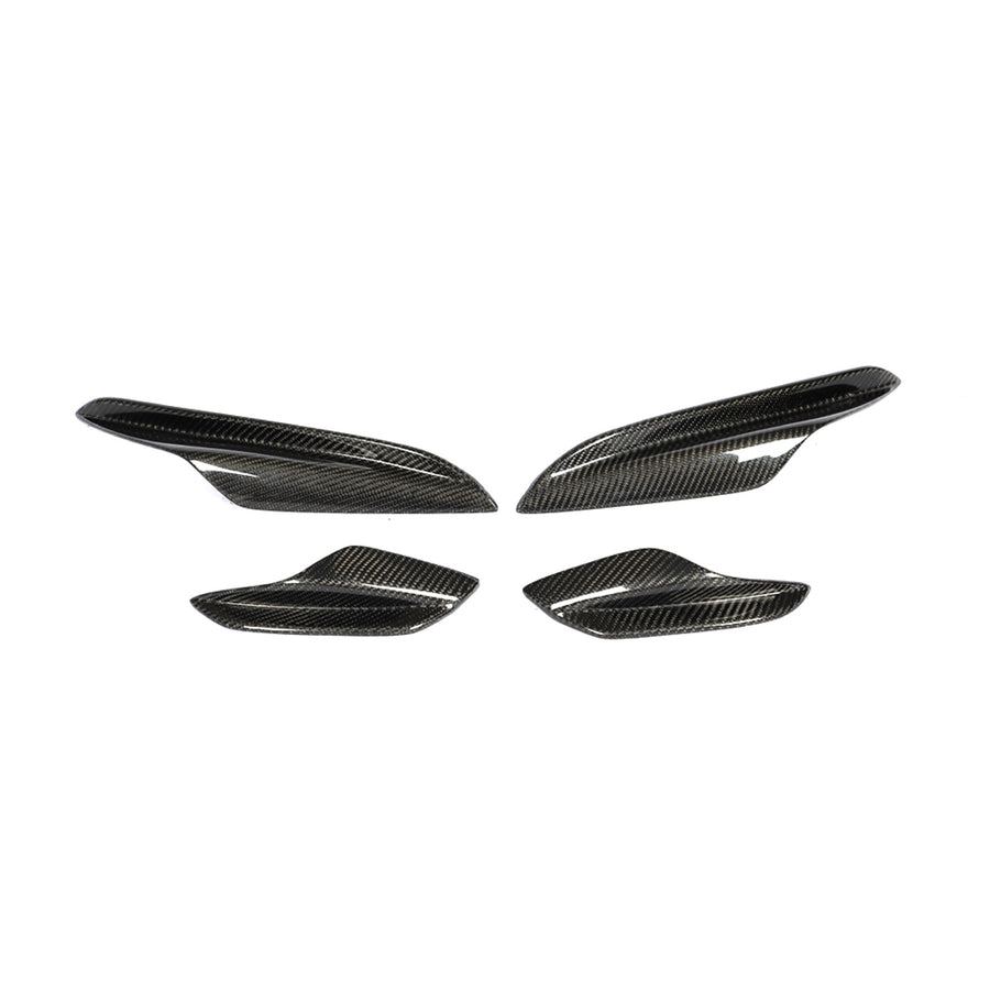 Carbon Canards 4-delig voor BMW 3 Serie / M3 E90, E92
