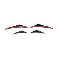 Carbon Canards 4-delig voor BMW 3 Serie / M3 E90, E92