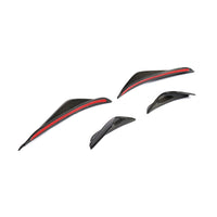 Carbon Canards 4-delig voor BMW 3 Serie / M3 E90, E92