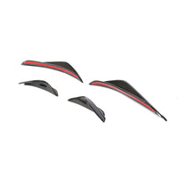 Carbon Canards 4-delig voor BMW 3 Serie / M3 E90, E92