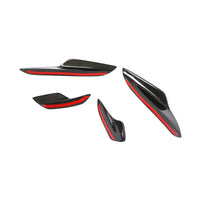 Carbon Canards 4-delig voor BMW 3 Serie / M3 E90, E92