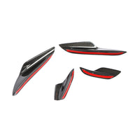 Carbon Canards 4-delig voor BMW 3 Serie / M3 E90, E92