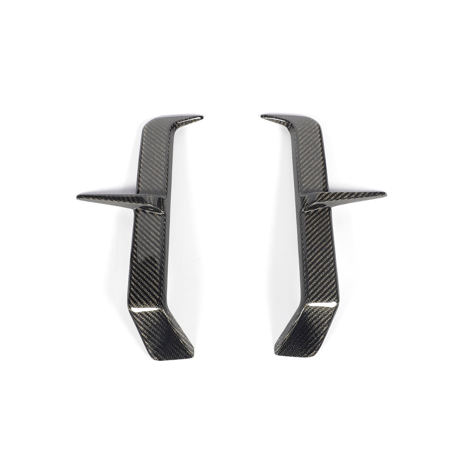 Carbon Canards met vinnen voor BMW 5 Serie / M5 G90, G99
