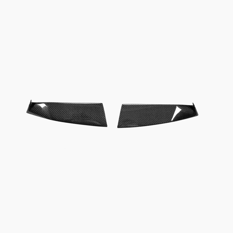 Carbon Canards vlak model V2 voor MINI JCW F56