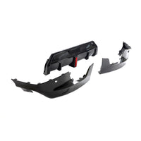 Carbon Diffuser 3-delig met rode accenten voor BMW 2 Serie / M2 G42 M-Sport