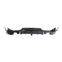 Carbon Diffuser 3-delig met rode accenten voor BMW 2 Serie / M2 G42 M-Sport
