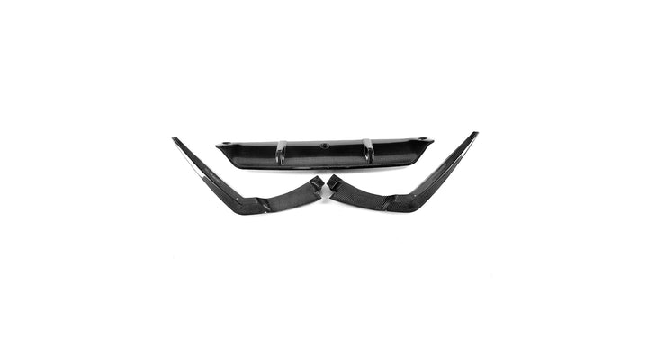 Carbon Diffuser 3-delig voor BMW 5 Serie / M5 G30, G38 M-Sport