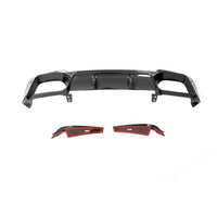 Carbon Diffuser 3-delig voor BMW X3 / X4 F97