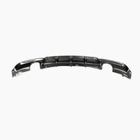 Carbon Diffuser breed model met vinnen voor BMW 3 Serie / M3 F30 M-Sport