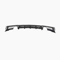 Carbon Diffuser breed model met vinnen voor BMW 3 Serie / M3 F30 M-Sport