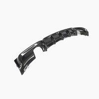 Carbon Diffuser breed model met vinnen voor BMW 3 Serie / M3 F30 M-Sport