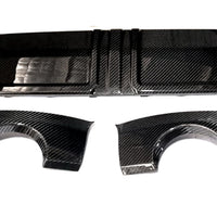 Carbon Diffuser hoekdelen voor BMW 3 Serie / M3 G20, G28 M-Sport LCI