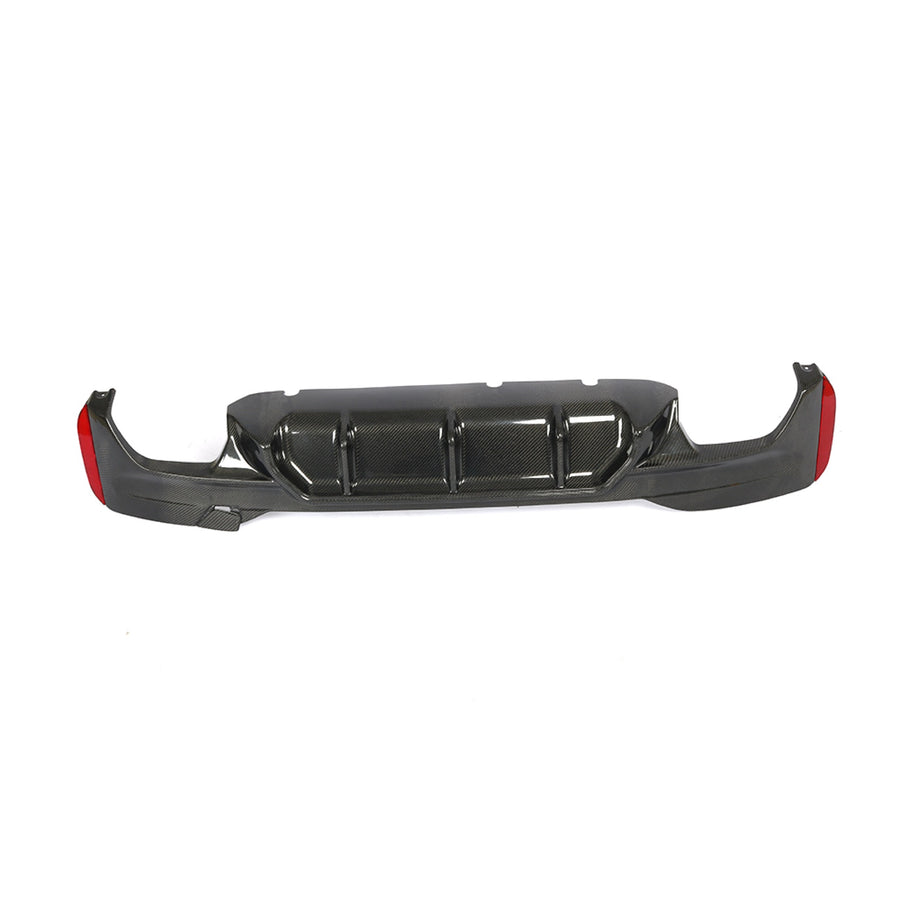 Carbon Diffuser lipmodel voor BMW 5 Serie / M5 G30, G38, F90 M-Sport