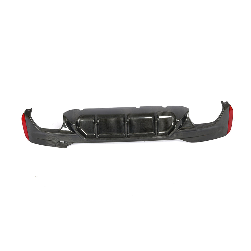 Carbon Diffuser lipmodel voor BMW 5 Serie / M5 G30, G38, F90 M-Sport
